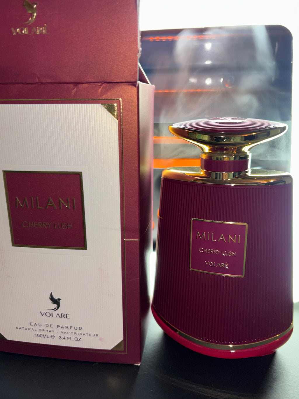 Collection Milani- (Pink Crush, Pistachio, Red Apple, Cherry Lush, Warm Vanilla), Eau de parfum 100 ml- Volare