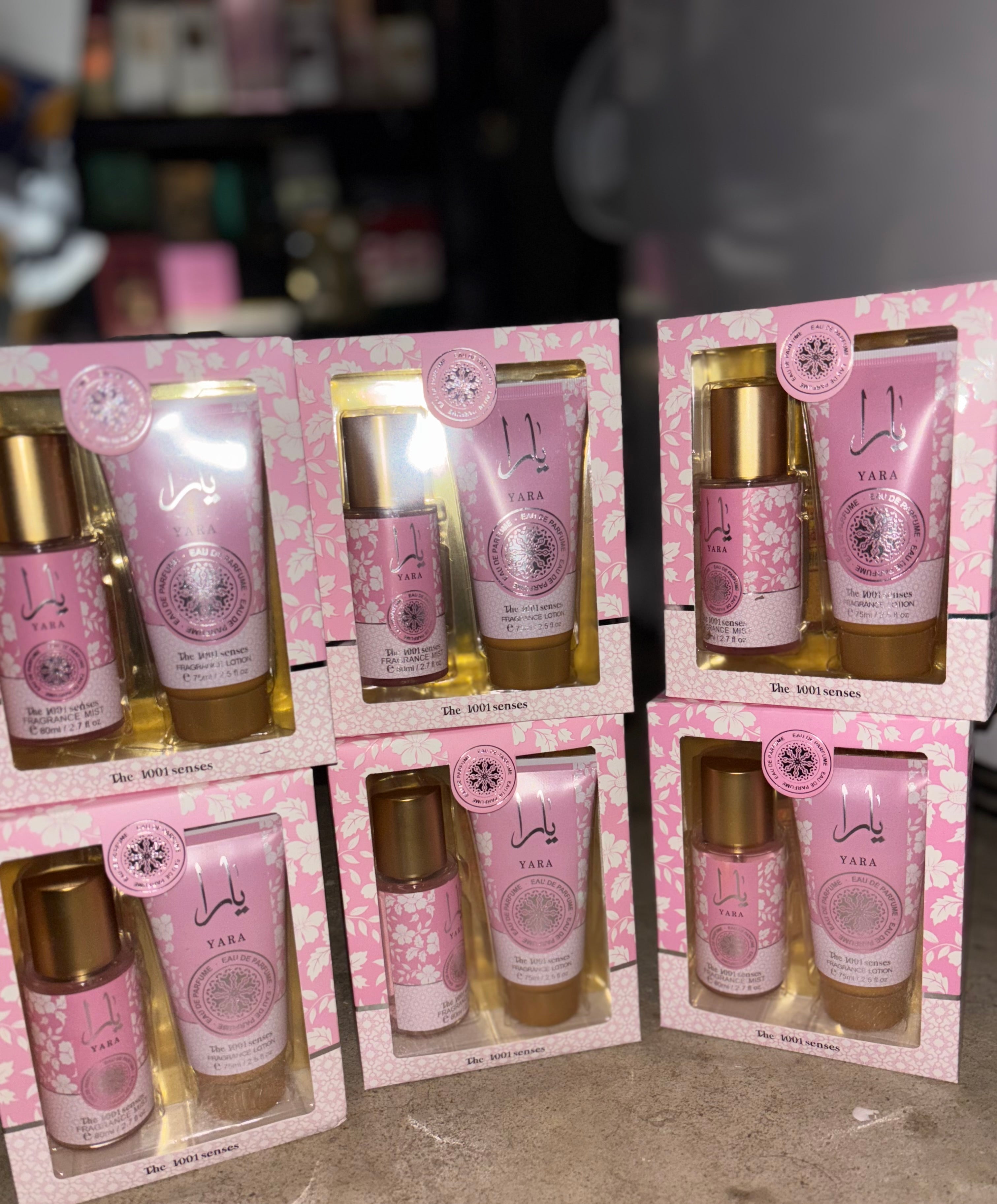 Coffret Yara Brume ET Lotion – La routine parfumée féminine qui fait sensation