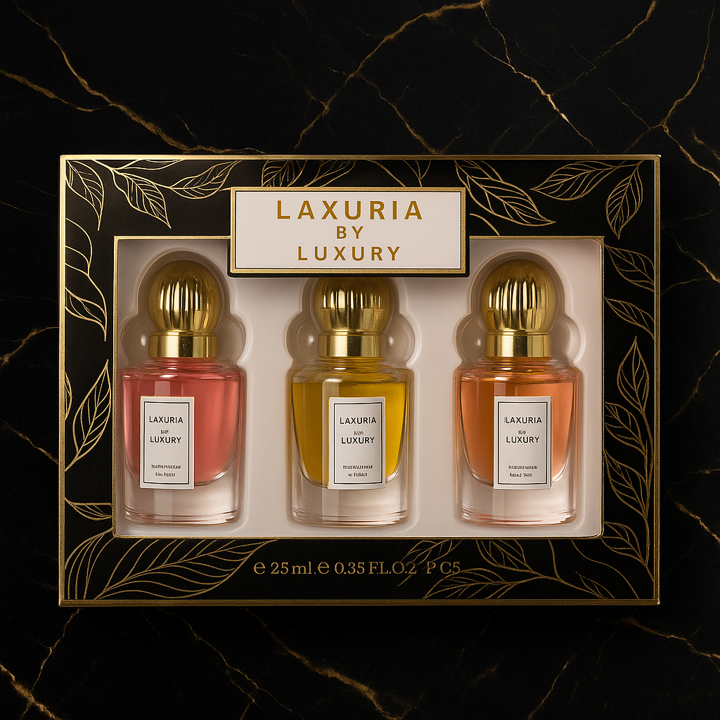 Coffret Découverte Yara – 3 x 25 ml- Luxuria Royale by Luxury
