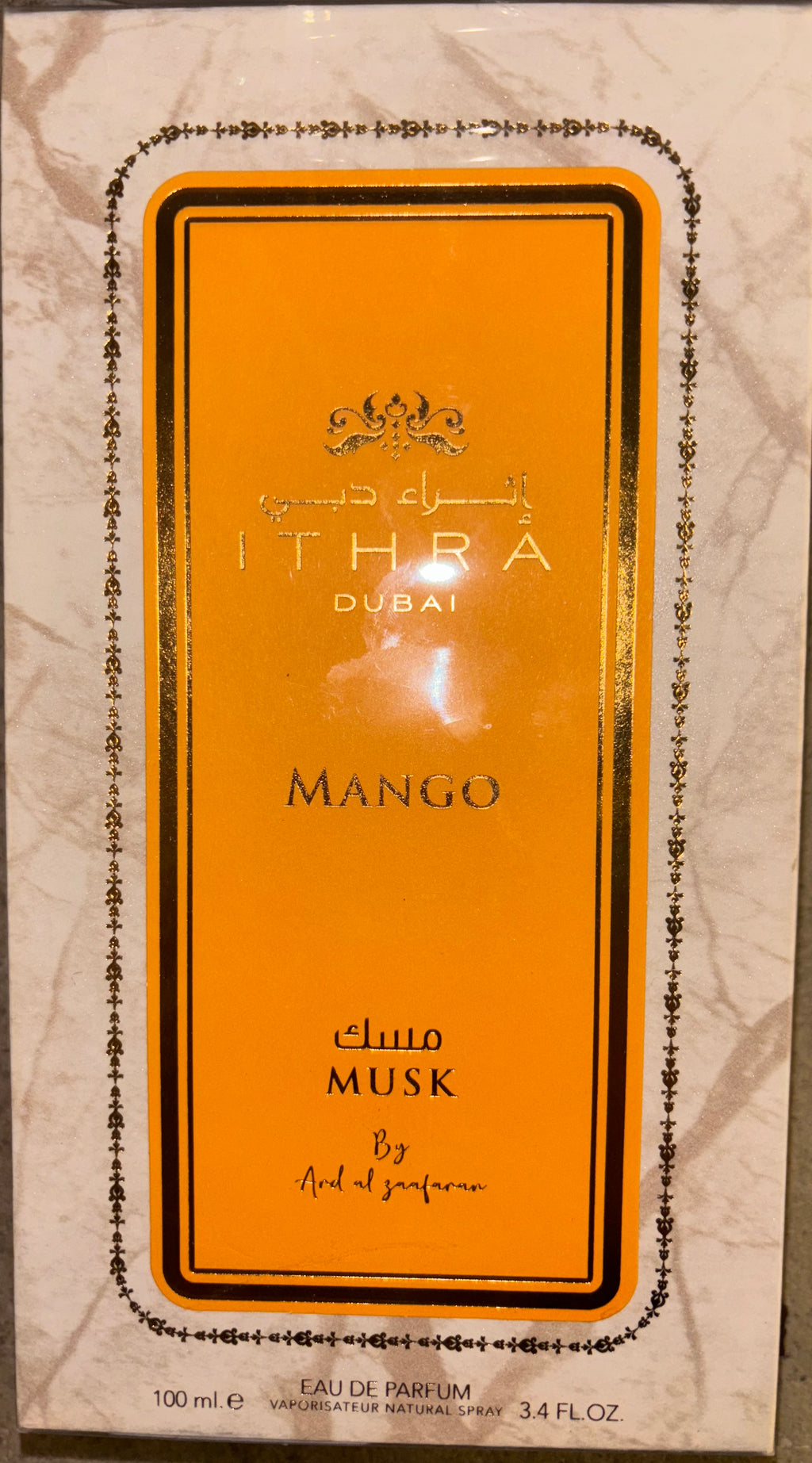 Ithra Dubai Mango Musk Eau de parfum 100 ml -Ard Al Zaafaran