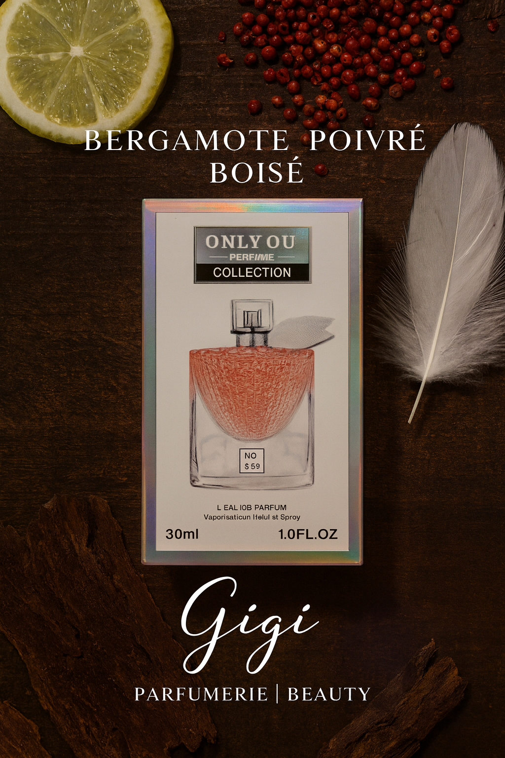 Coffret de 3 Parfums  Femme– ONLYYOU Collection (30 ml)