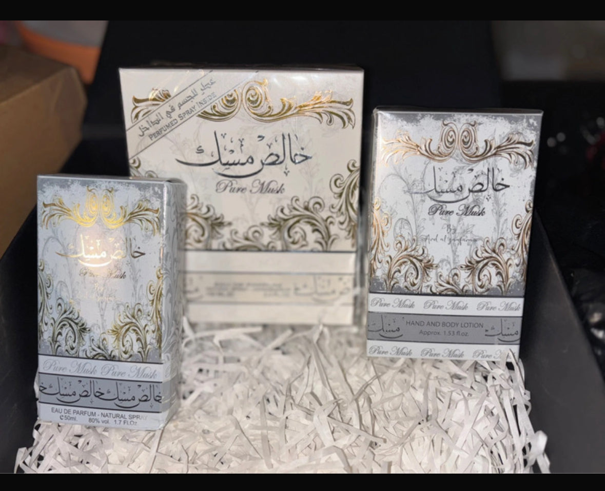 Coffret « White Pure Musk » Lattafa