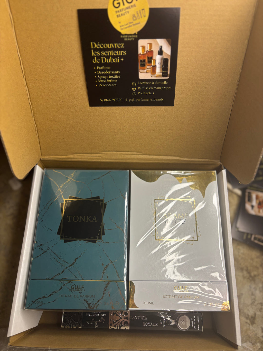 Coffret Mixte- « Tonka-Latte »