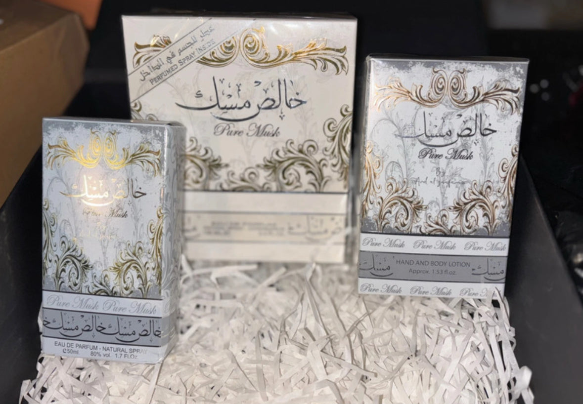 Coffret « White Pure Musk » Lattafa