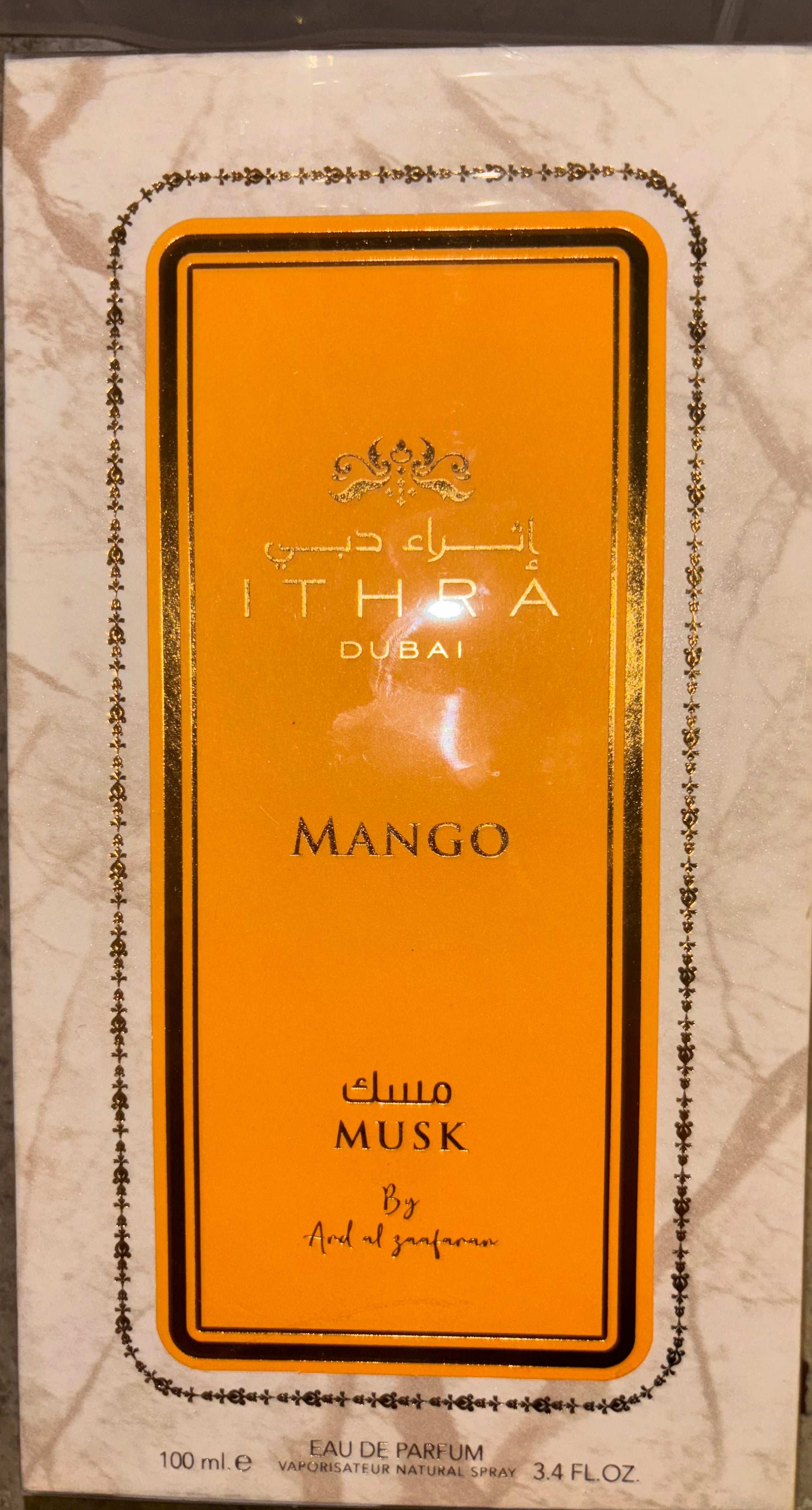 Ithra Dubai Mango Musk Eau de parfum 100 ml -Ard Al Zaafaran