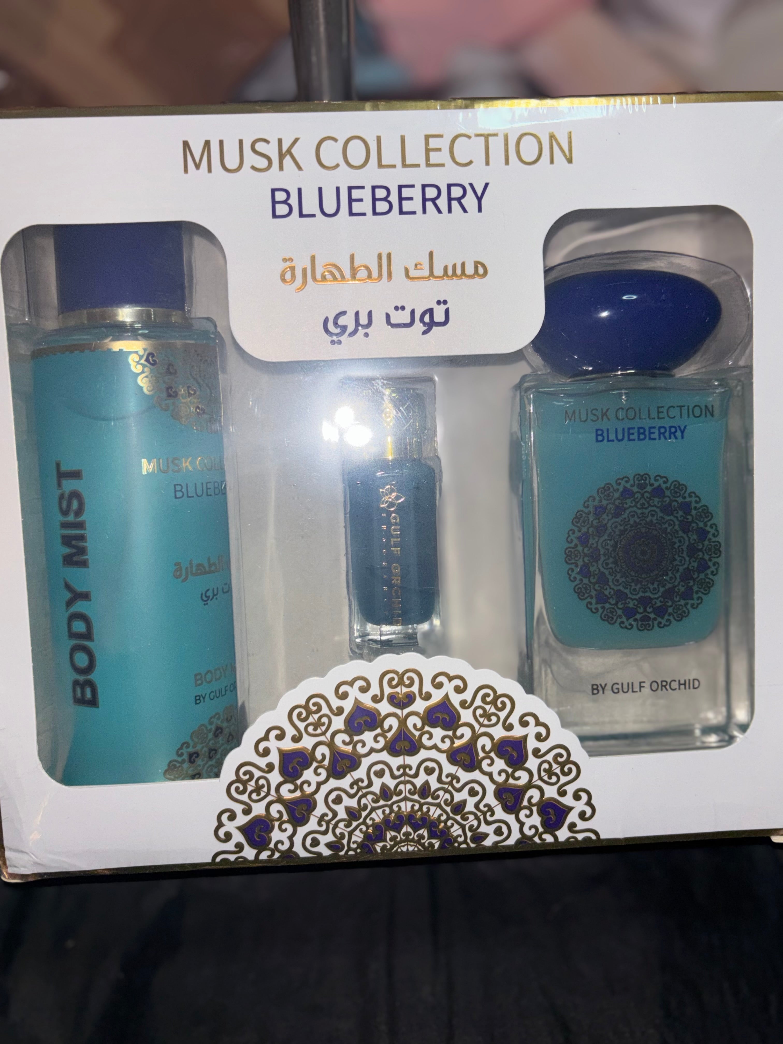 Coffret Musk Collection- Blueberry- Gulf Orchid