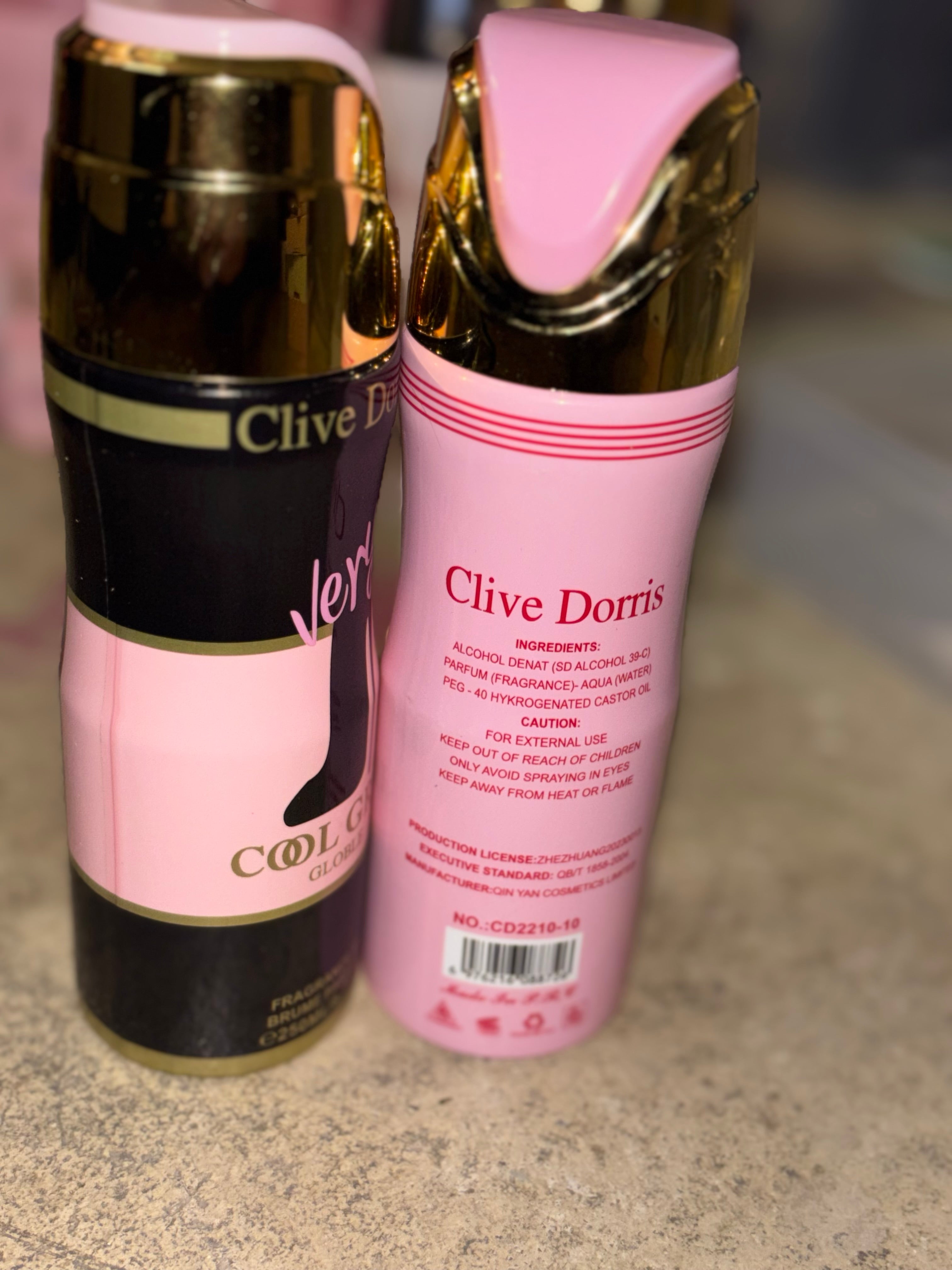 Inspiration Parfums- brumes parfumée- 250 ml- Clive Dorris