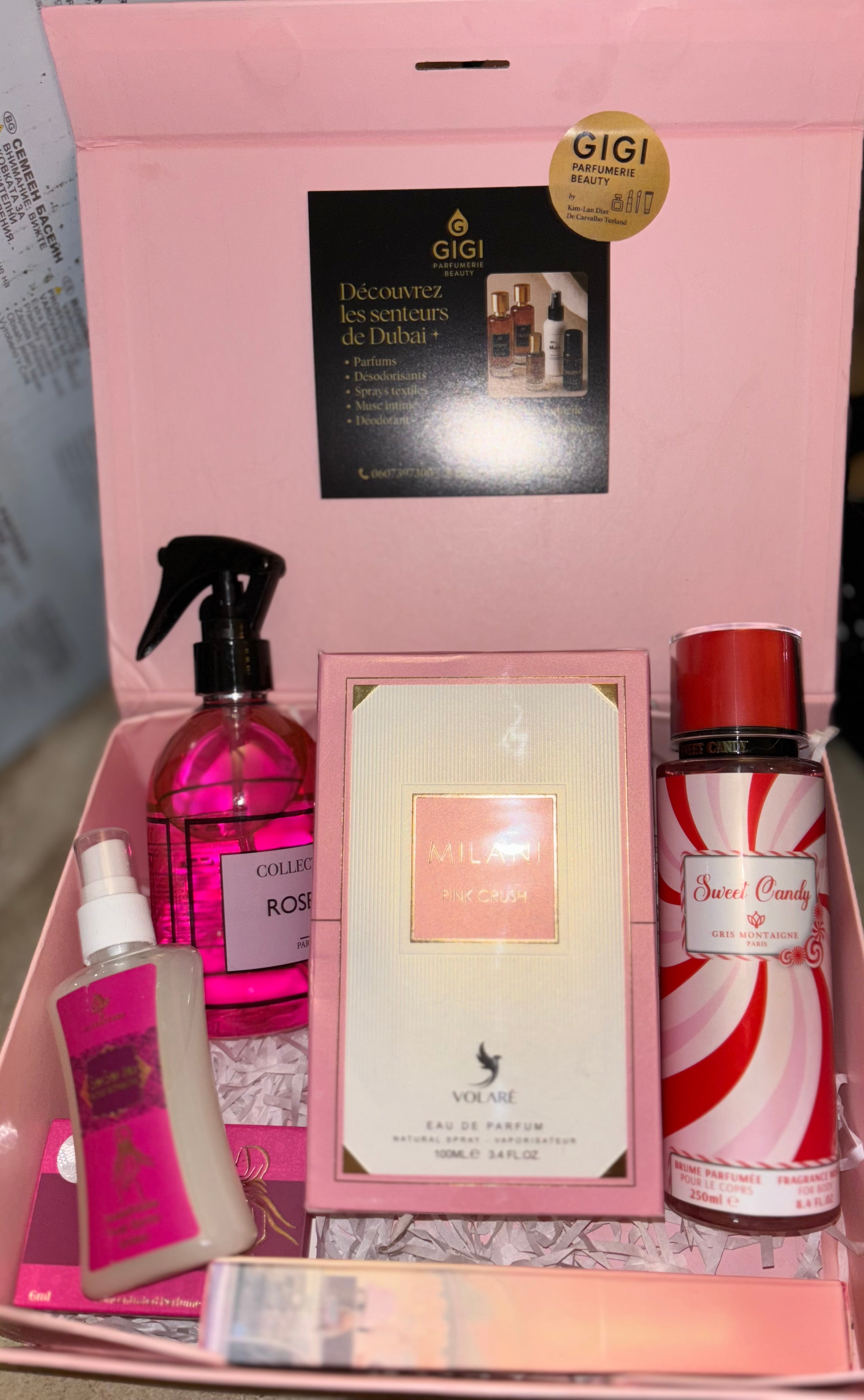Coffret Pink Candy