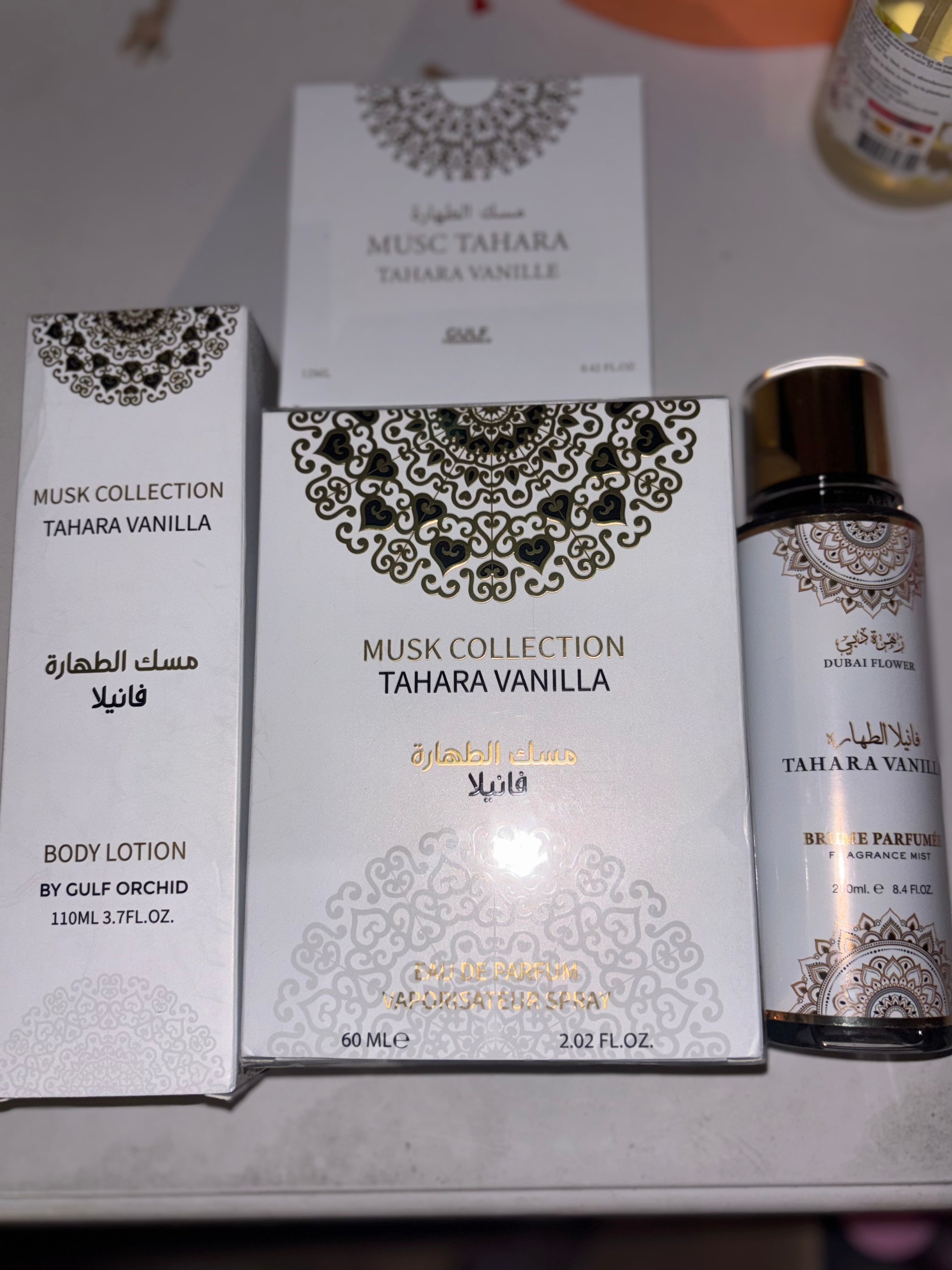 Coffret Musk Collection- Tahara Vanille- Gulf Orchid