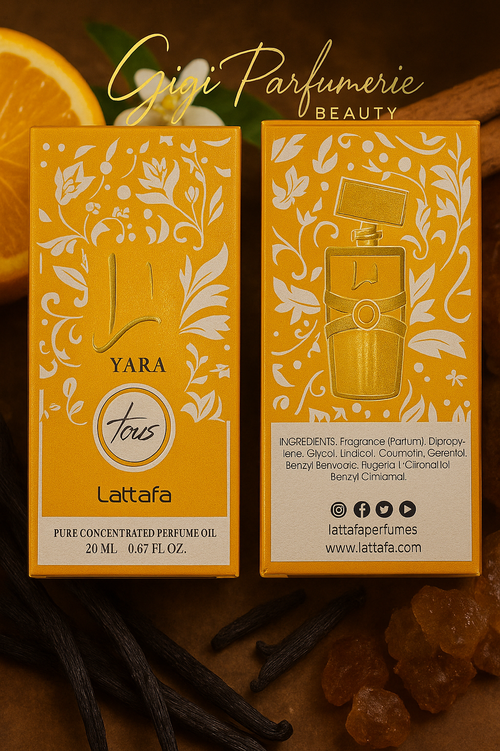 🌼 Yara Tous – Lattafa (Huile de parfum concentrée 20 ml)