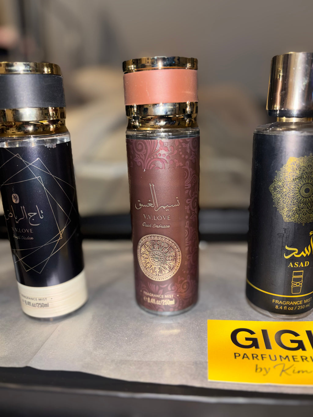 Brumes parfumées Fragance Homme.