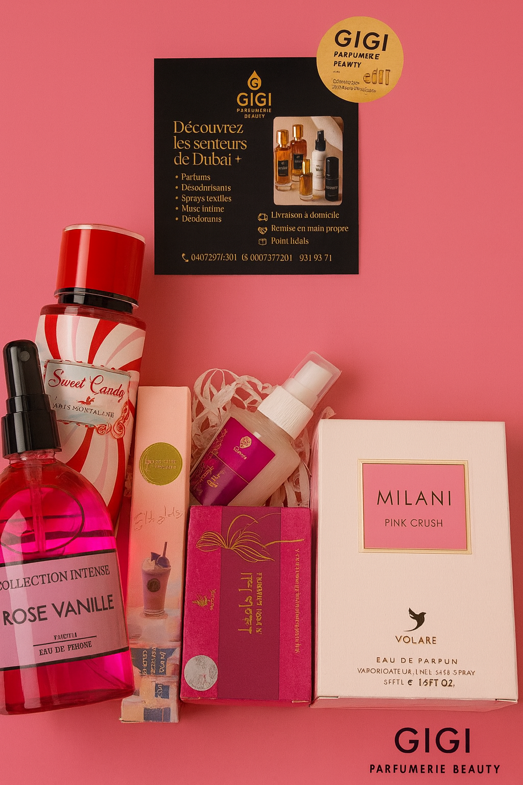 Coffret decouverte- Pink Crush.