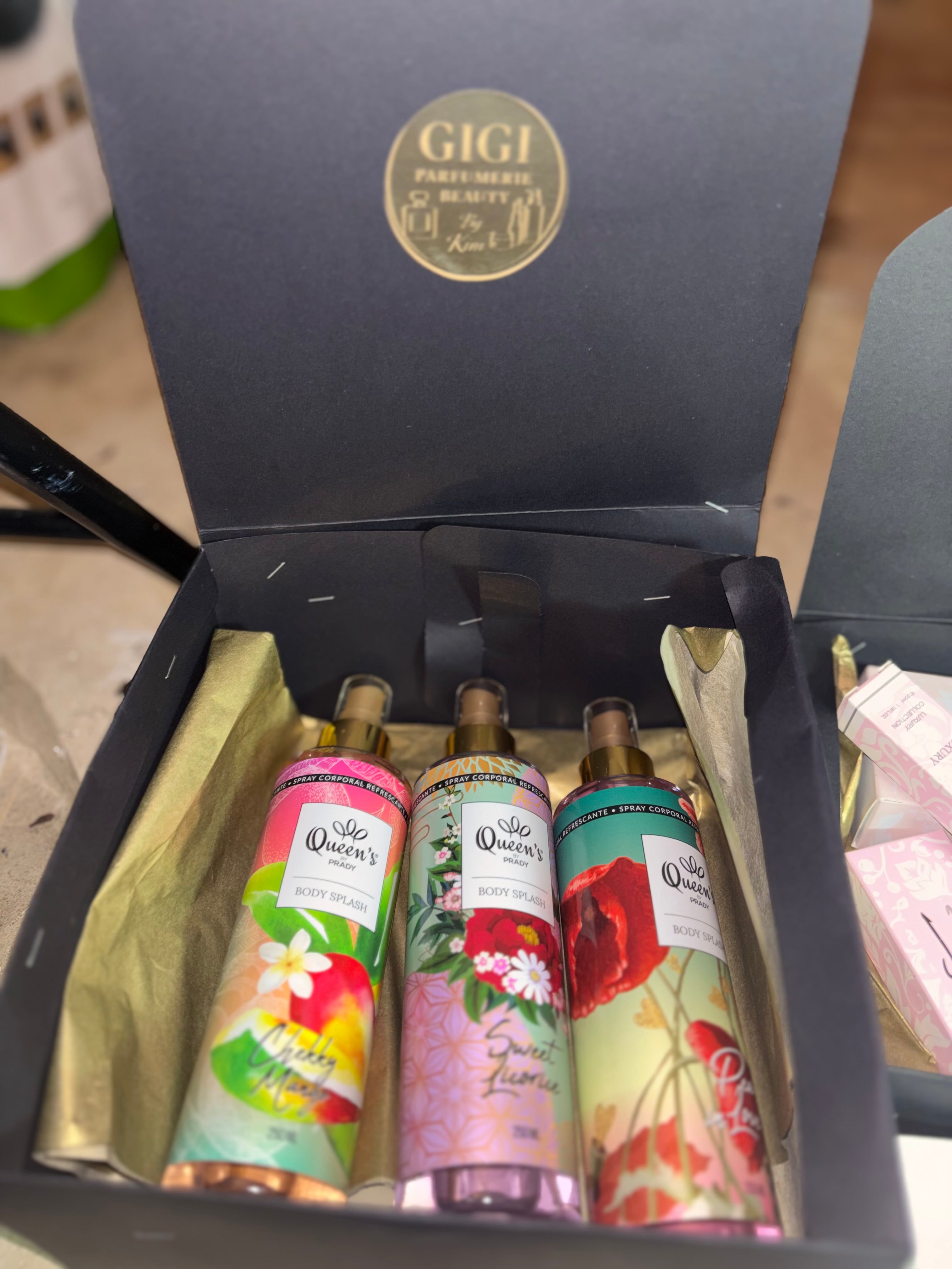🎁✨ Coffret Body Splash Queen’s – Les dupes gourmands ✨🎁