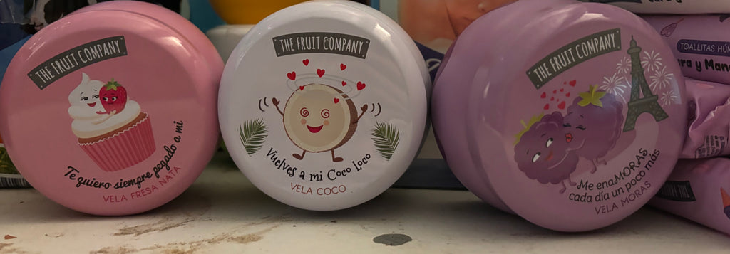 Bougie parfumée 150 g- The Fruit Company