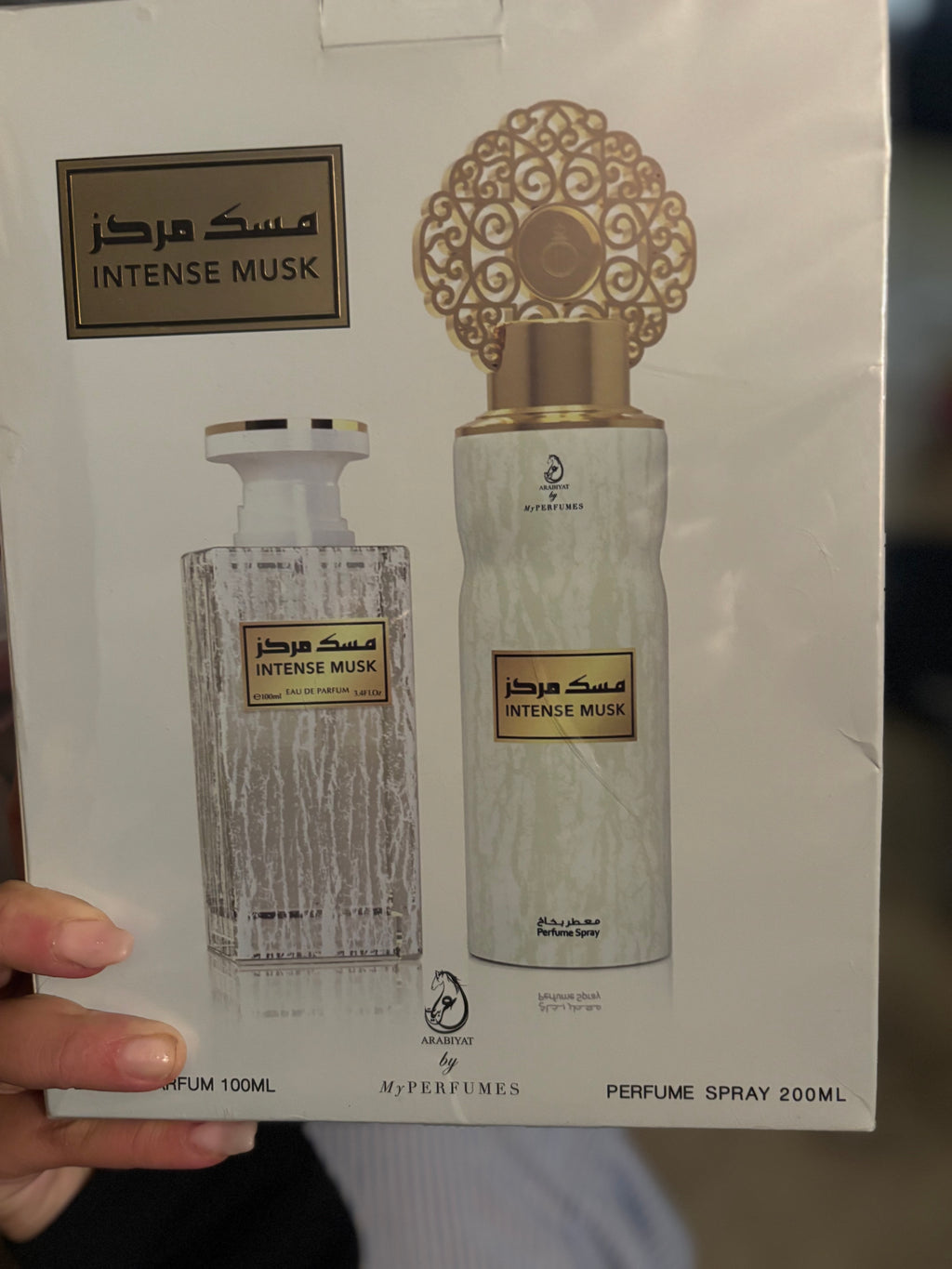 Coffret Intense Musk : Eau De Parfum 100mL + Déodorant 200mL – My Perfumes