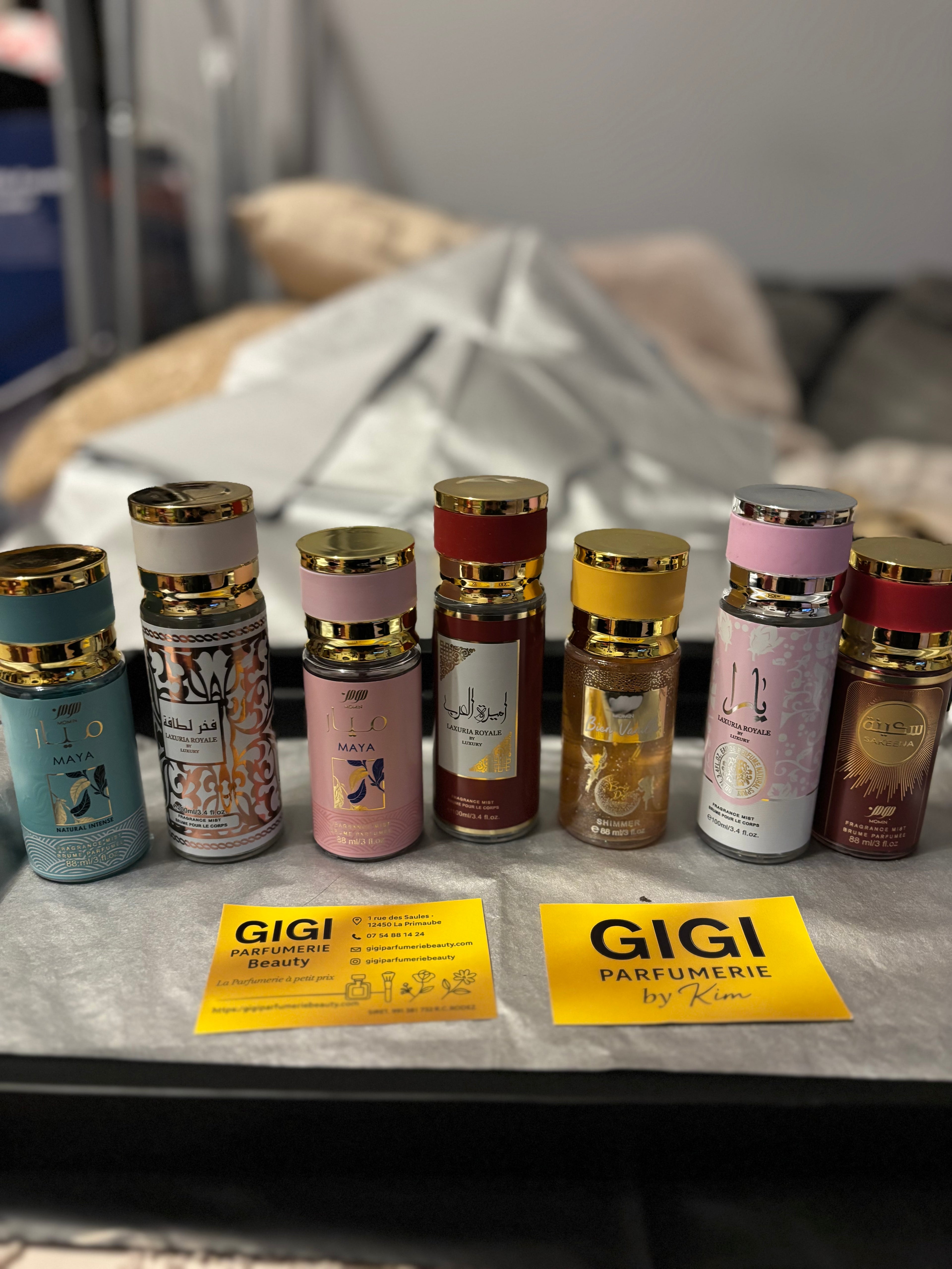 Collection Mini Brumes parfumées Spray Corps. ⭐️🌙