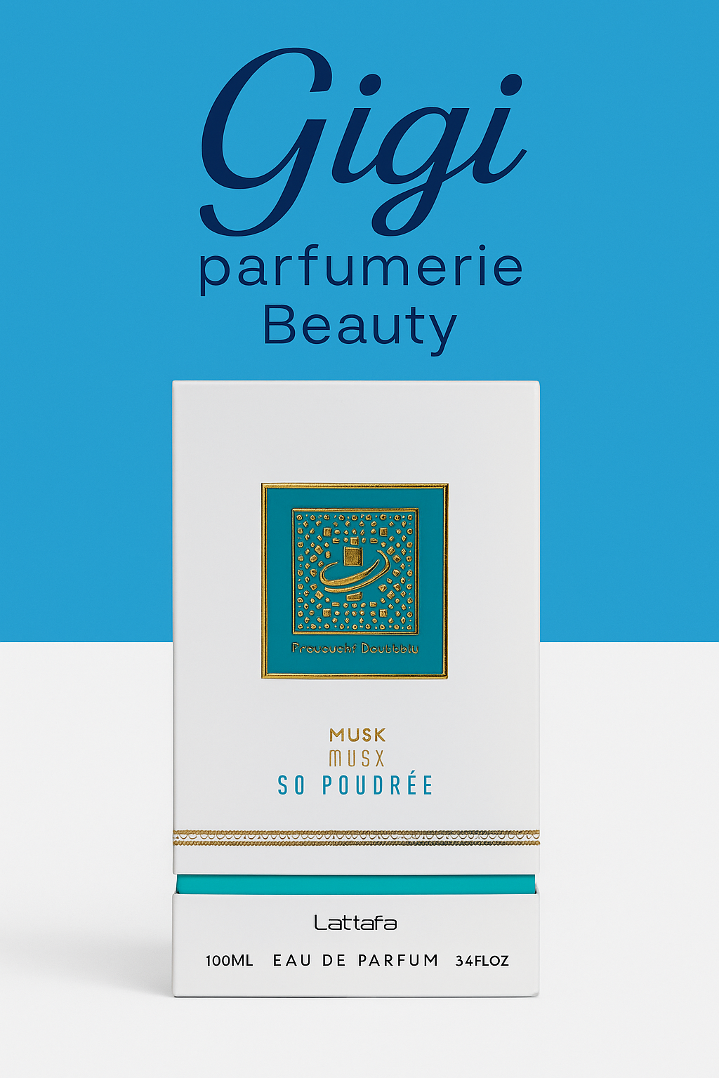 🌸 Musk So Poudrée – Lattafa- Eau de parfum-100 ml.