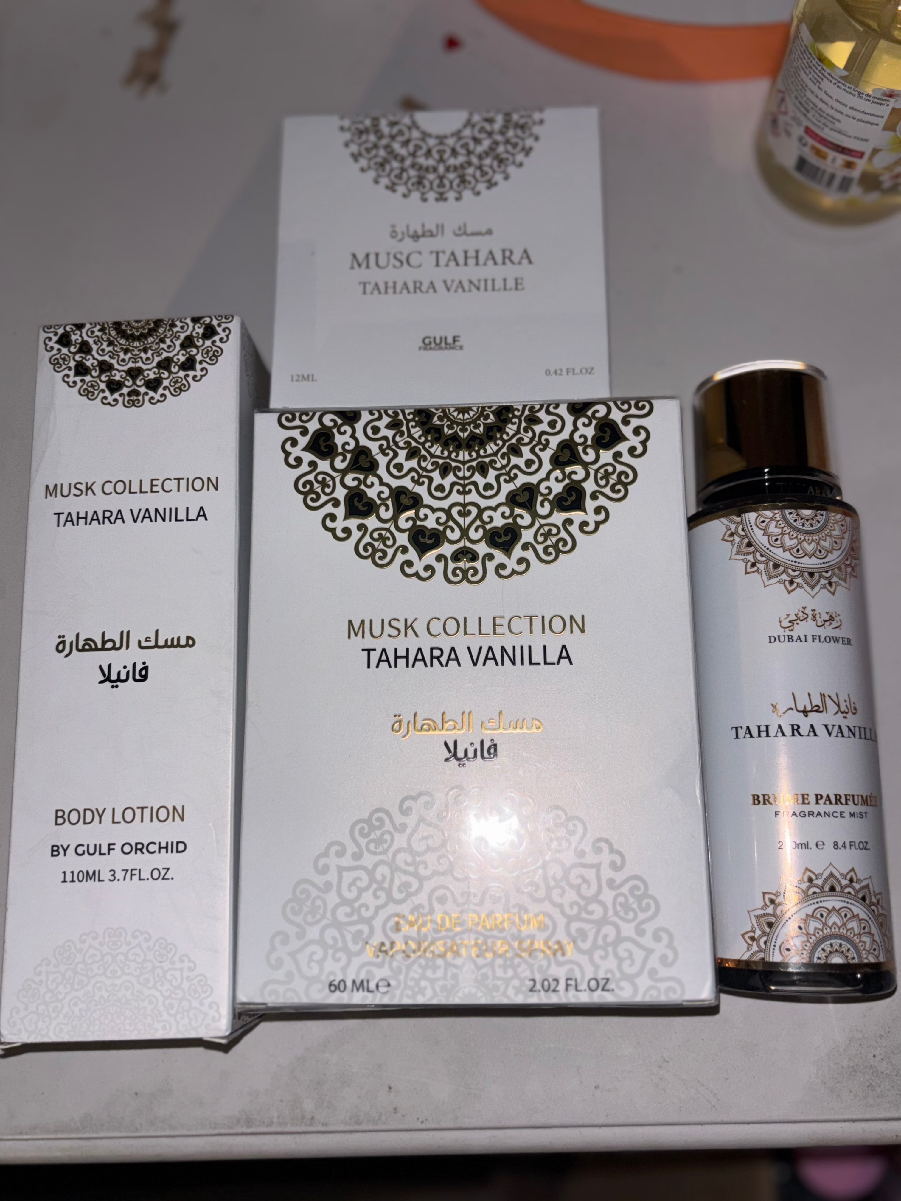 Coffret Musk Collection- Tahara Vanille- Gulf Orchid