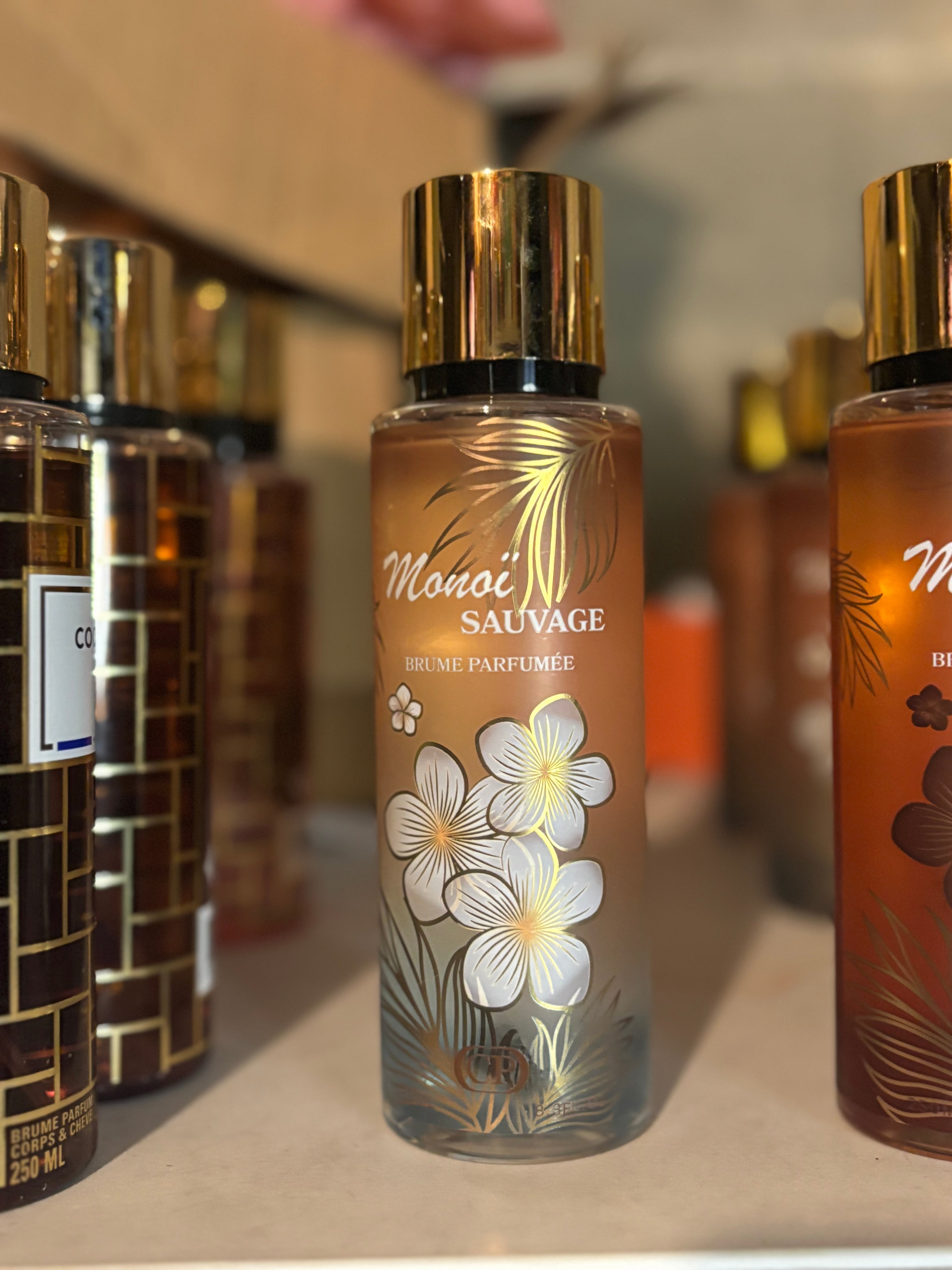 Monoi- Brume parfumée 250ml- Collection Platinium