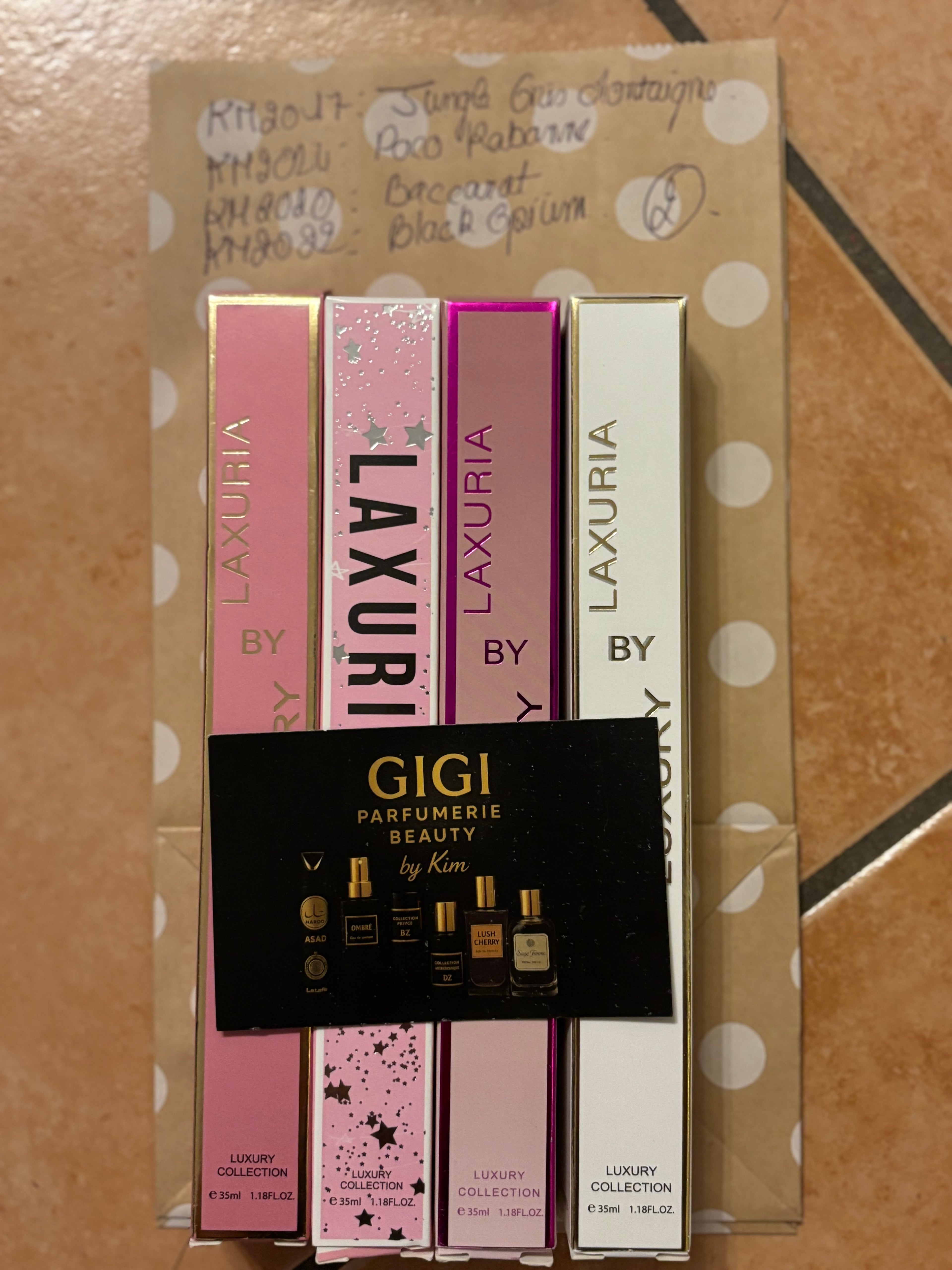 ✨ Nouvelle sélection Luxuria – 4 parfums 35 ml✨