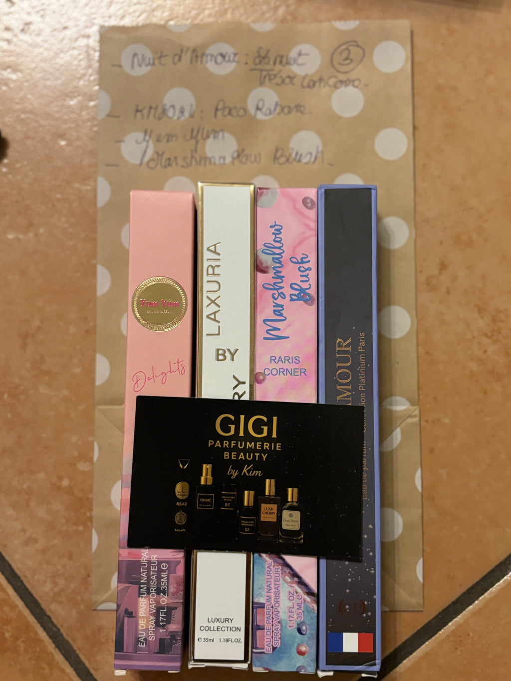 ✨4 Sélections d’Exception- eau de parfum 35 ml. ✨