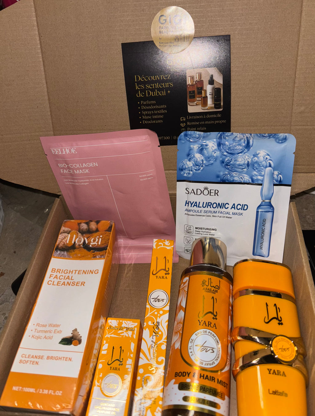Coffret YARA ORANGE