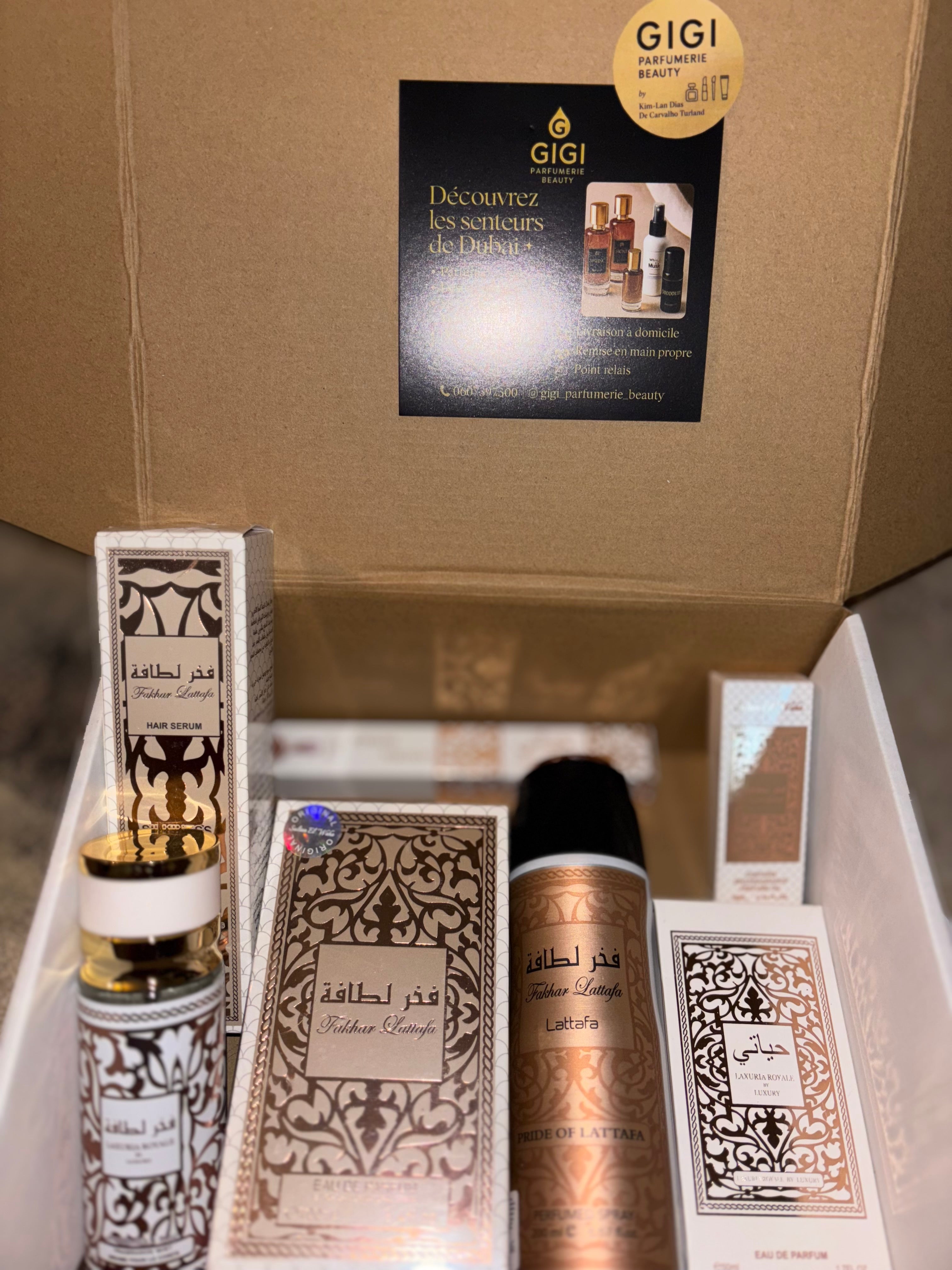 Coffret Lakhar Gold- All Over Spray
