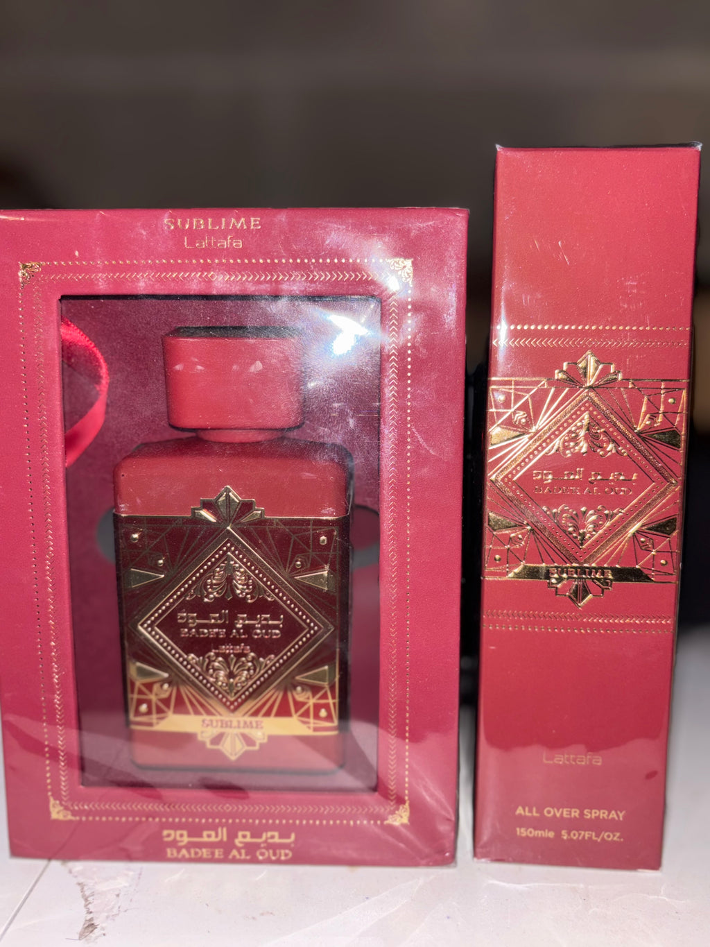 Coffret Badee Al Oud Sublime (Rouge)