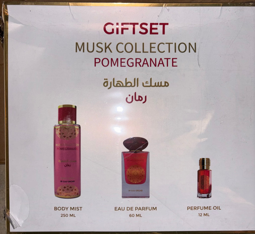 Coffret Musk Collection- POMEGRATE- Gulf