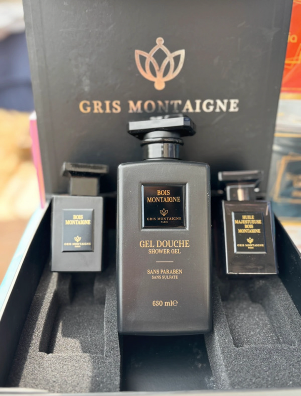 Coffret « BOIS MONTAIGNE » de Gris Montaigne