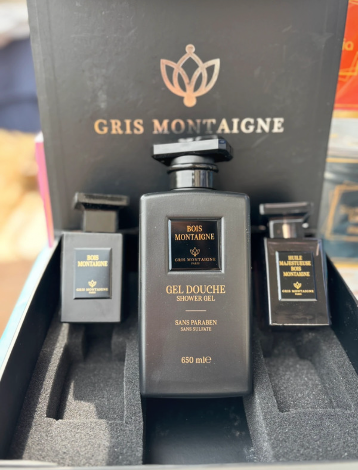 Coffret « BOIS MONTAIGNE » de Gris Montaigne