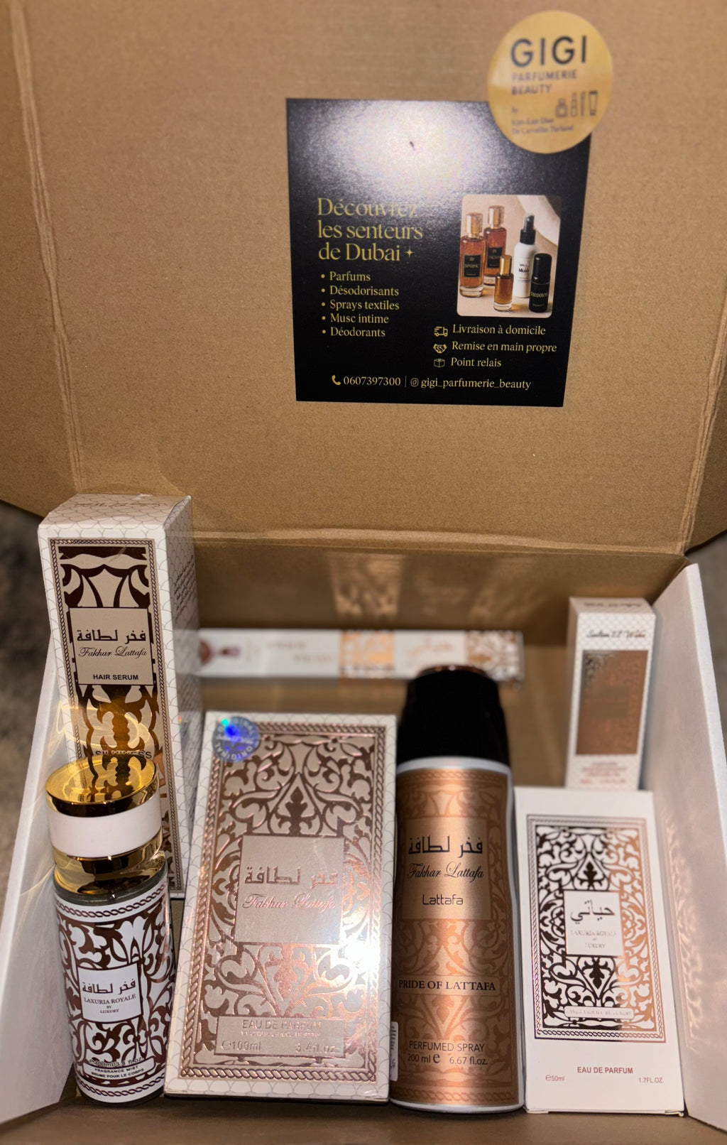 Coffret Lakhar Gold- All Over Spray