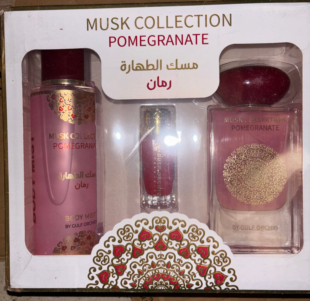 Coffret Musk Collection- POMEGRATE- Gulf