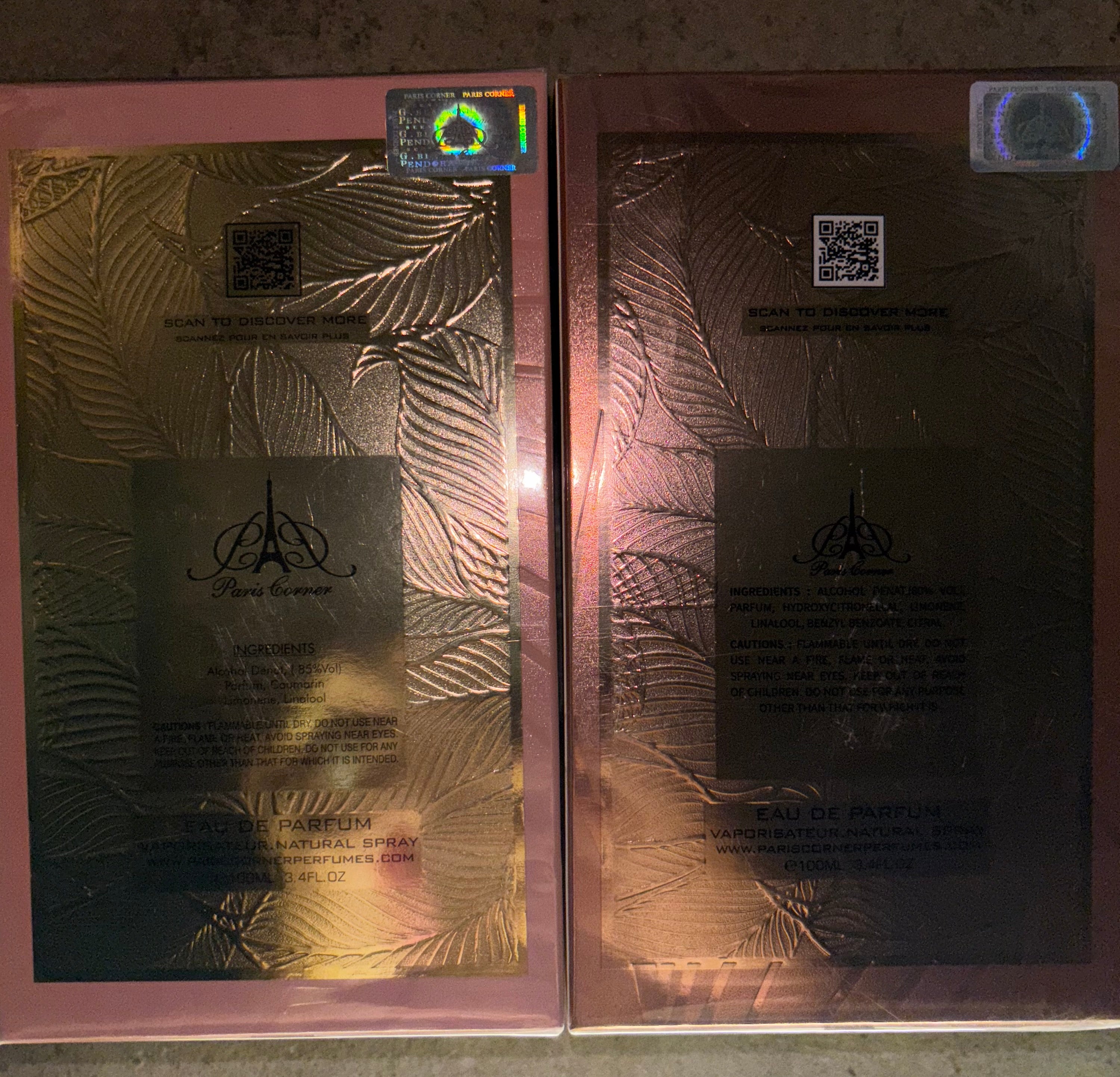 Gamme « Qissa » Eau de Parfum 100 ml- Paris Corner