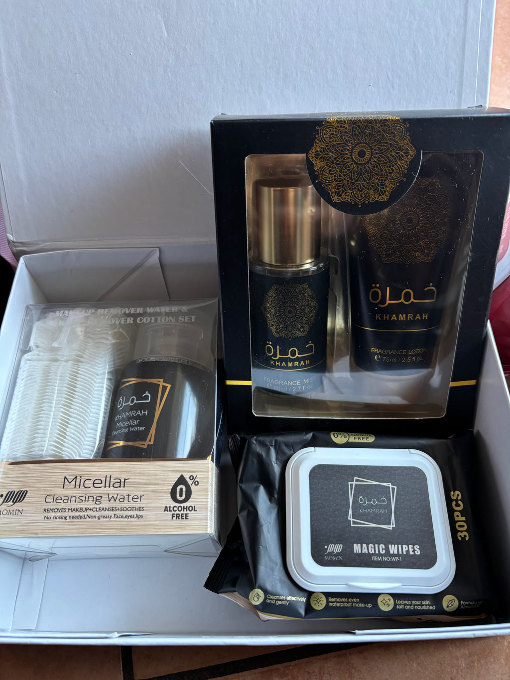 ✨ Coffret Beauté & Parfum Khamrah