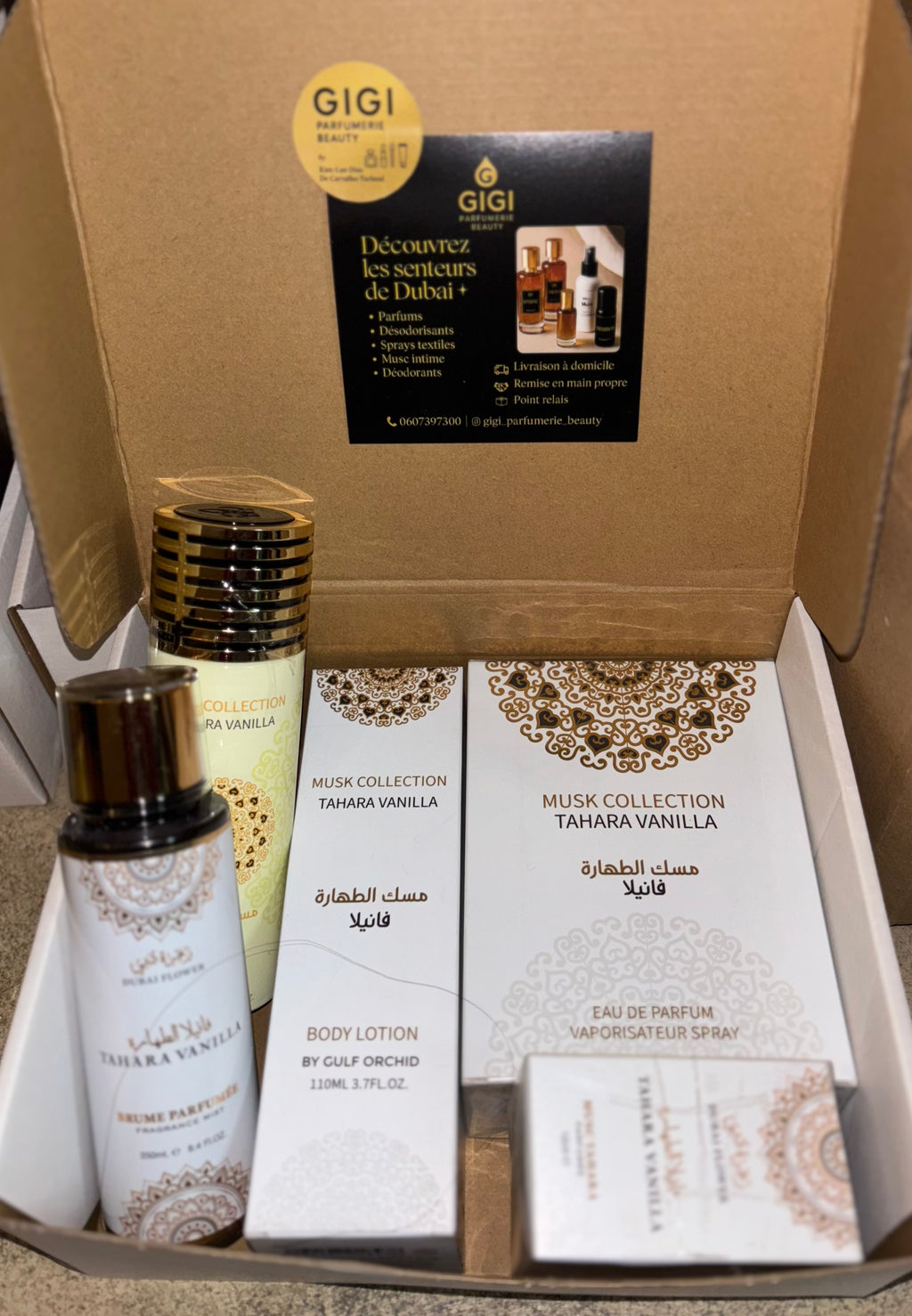 Coffret- « Full Tahara Vanille »