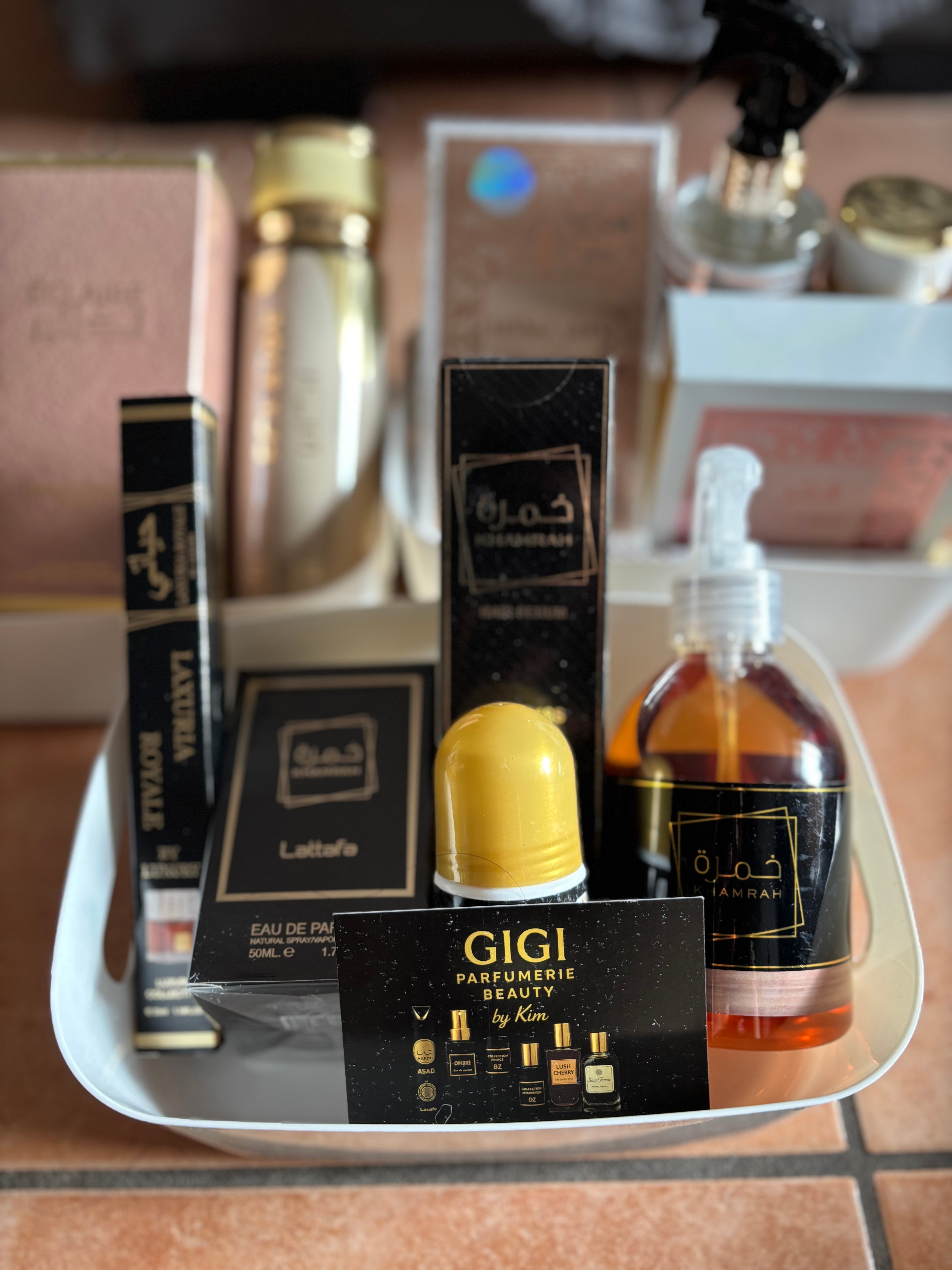 Coffret « KHAMRAH »- L’essentiel