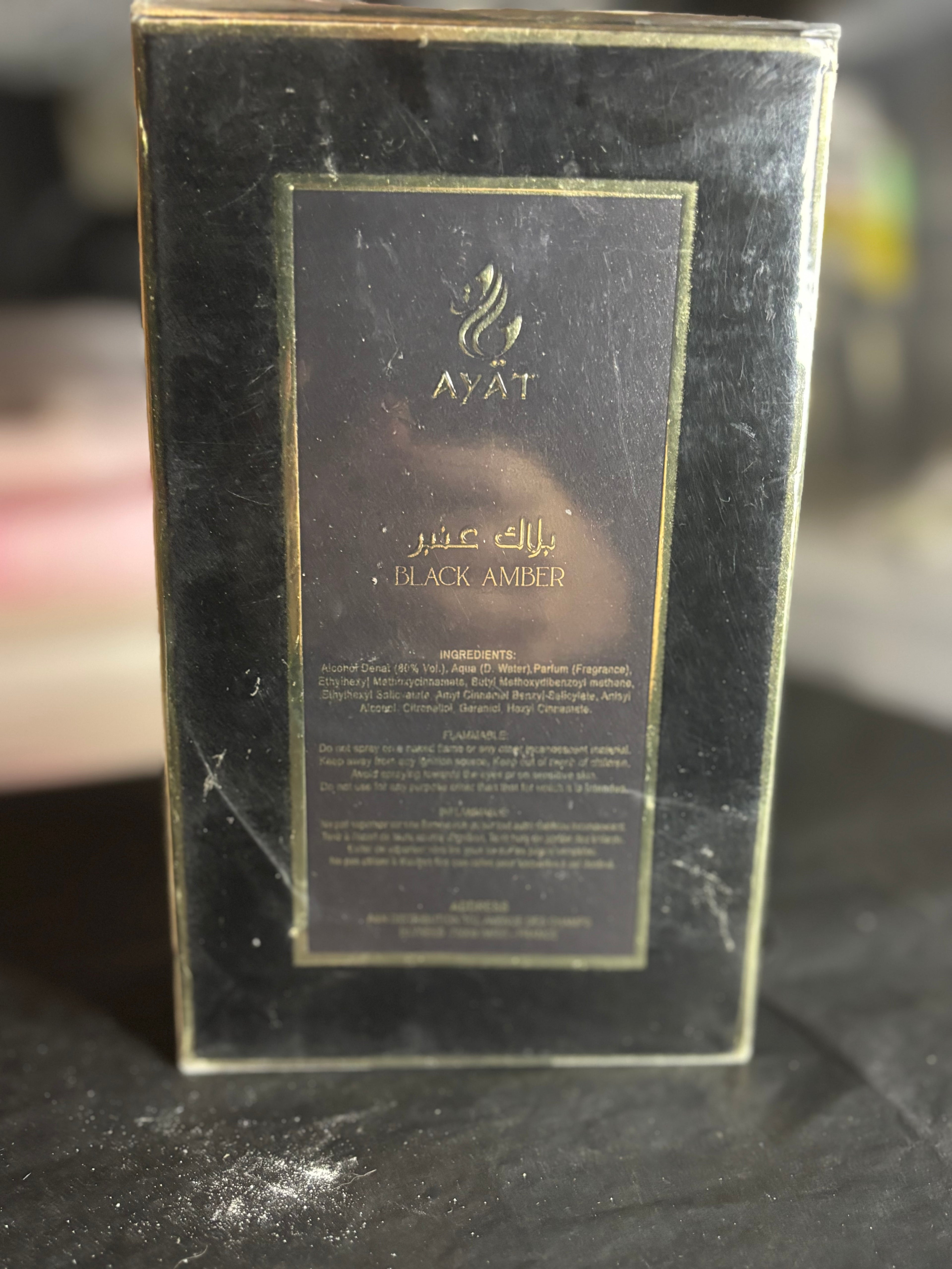 Black Amber - Eau de parfum 100 ml- Ayat Perfumes