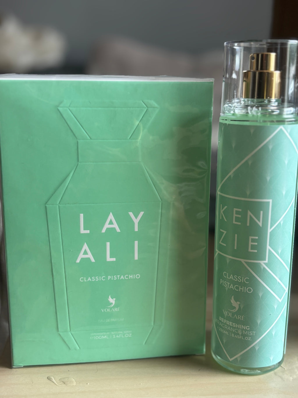 💚 Coffret Kenzie Pistachio –Volare  38€