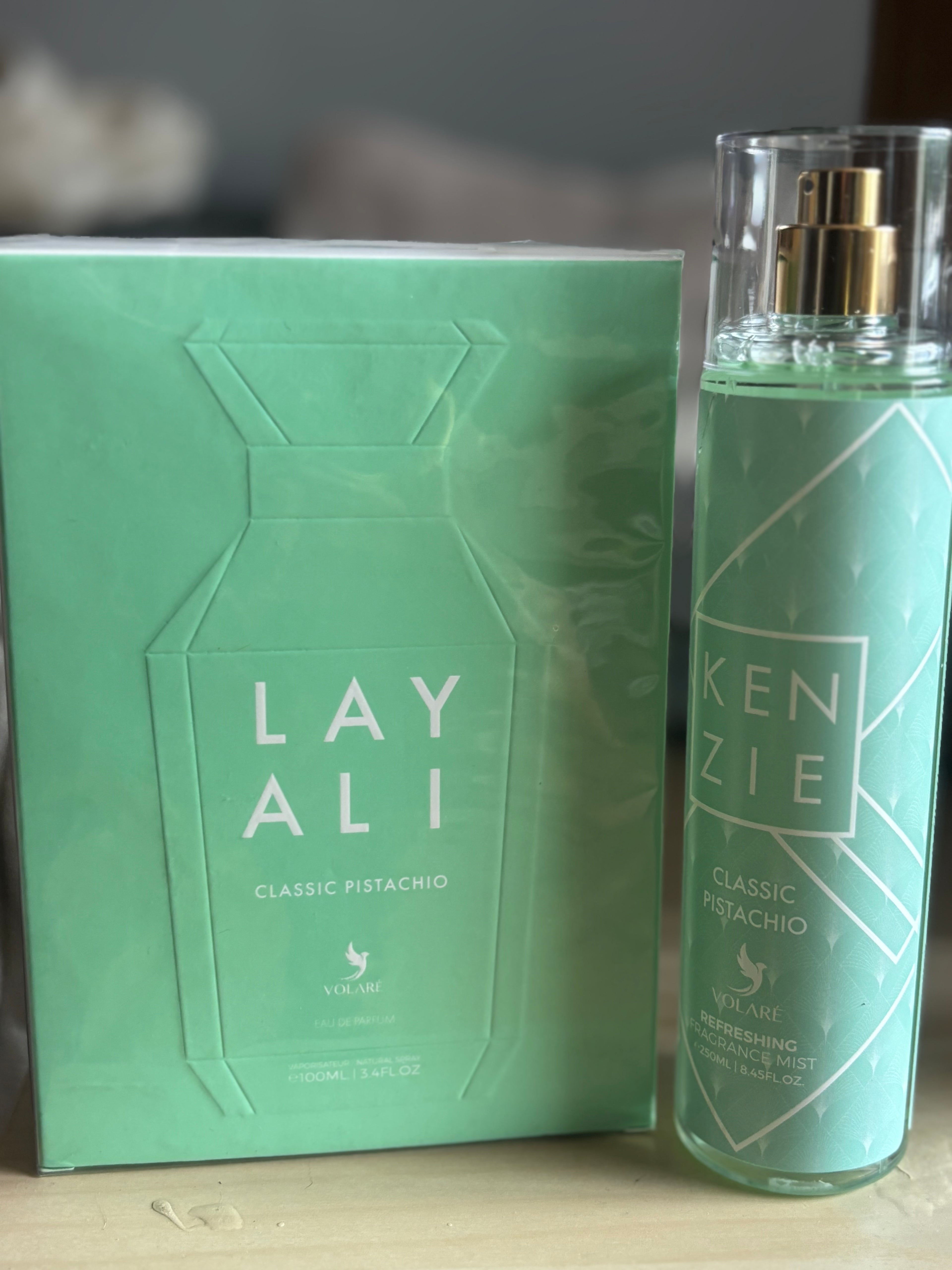 💚 Coffret Kenzie Pistachio –Volare  38€