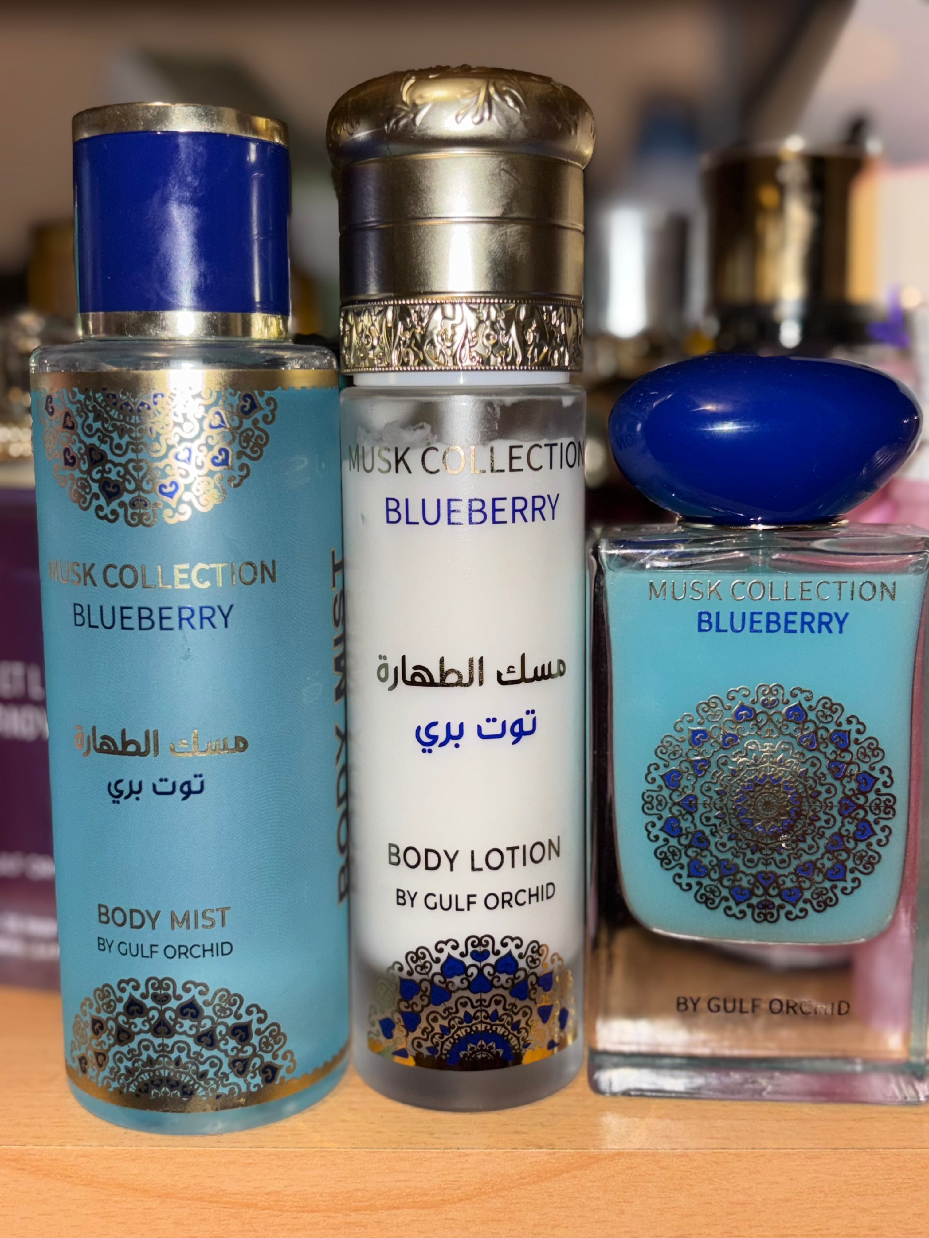 Coffret Musk Collection- Bluberry crème - Gulf Orchid