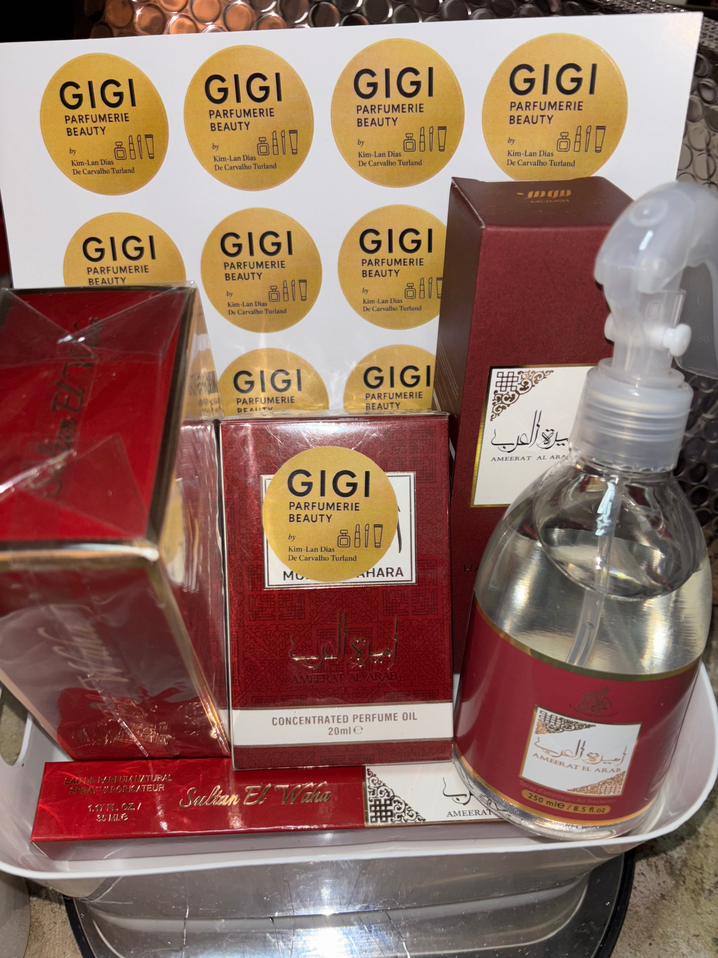 Coffret Princesse d’Arabie- Full box