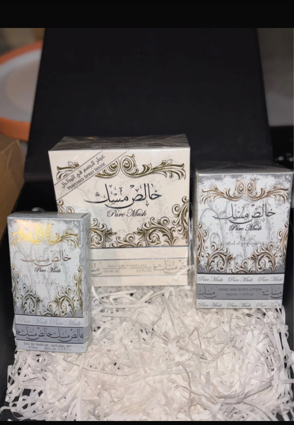 Coffret « White Pure Musk » Lattafa