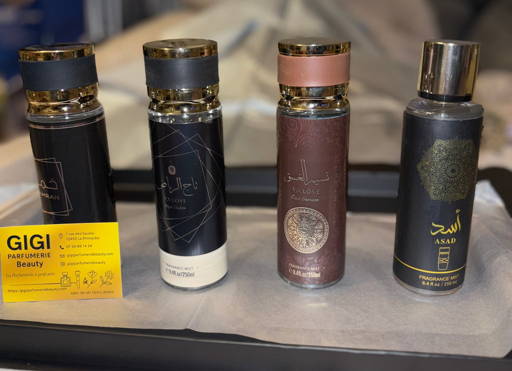 Brumes parfumées Fragance Homme.