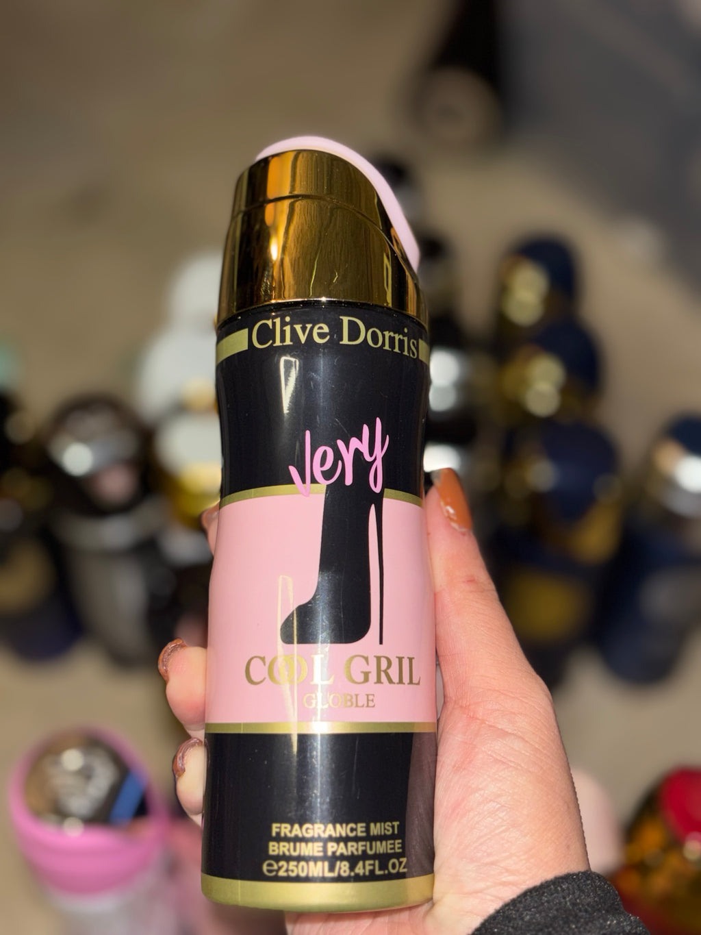 Inspiration Parfums- brumes parfumée- 250 ml- Clive Dorris