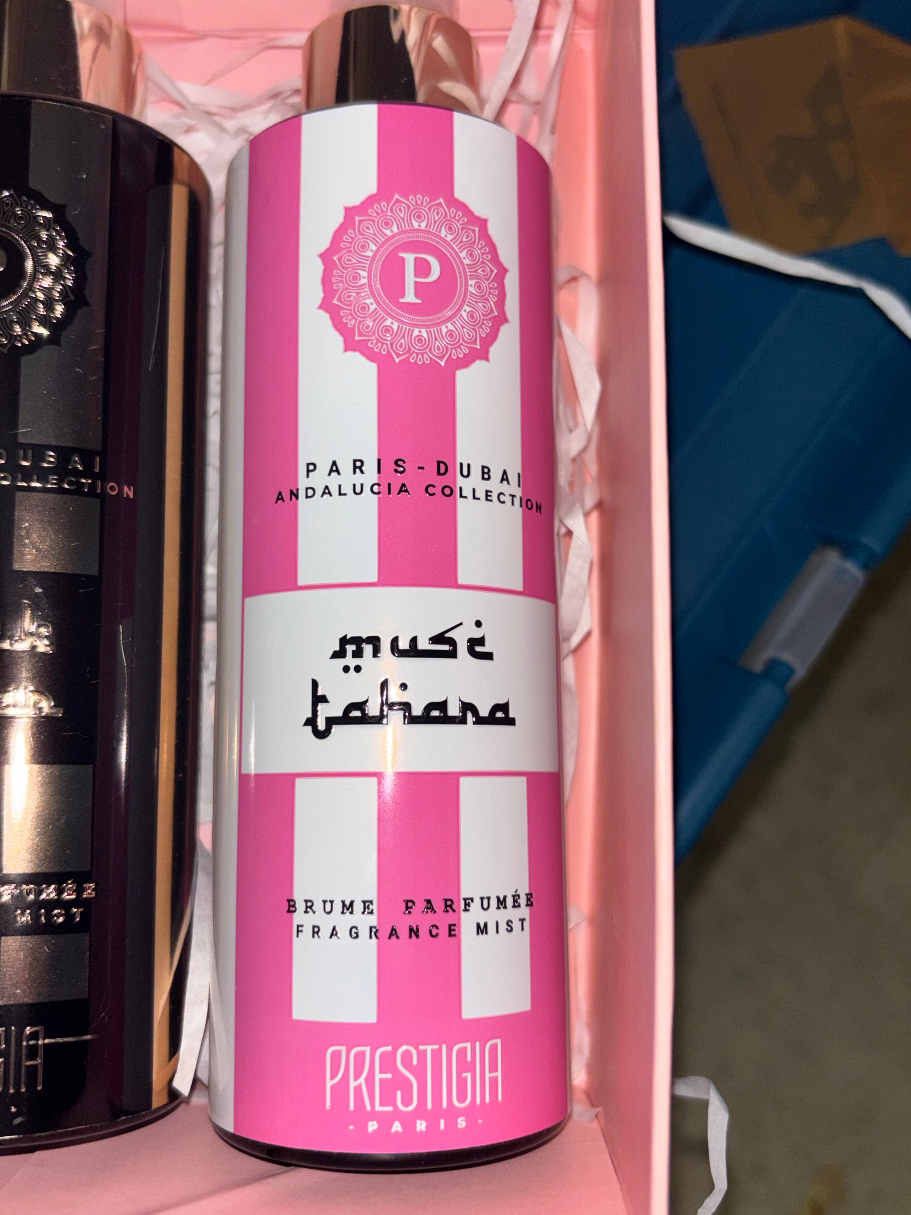 Paris Dubai- Lot de brumes corps parfumées- 250 ml- Prestigia