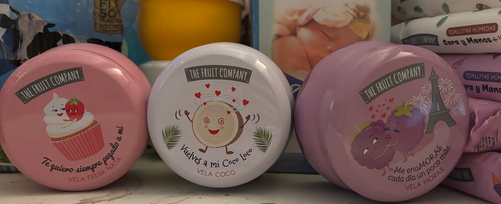 Bougie parfumée 150 g- The Fruit Company