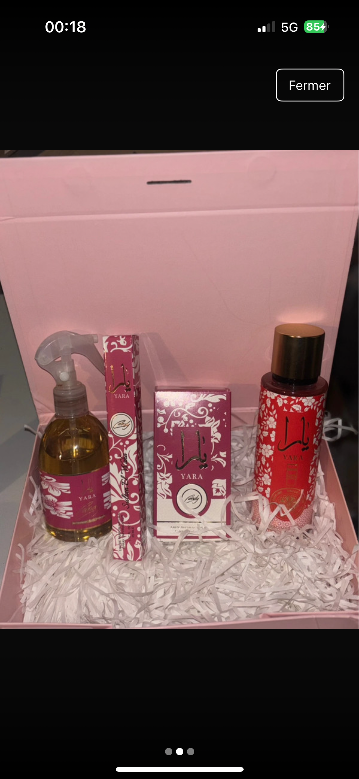 Coffret «l’essenciel Yara Candy »