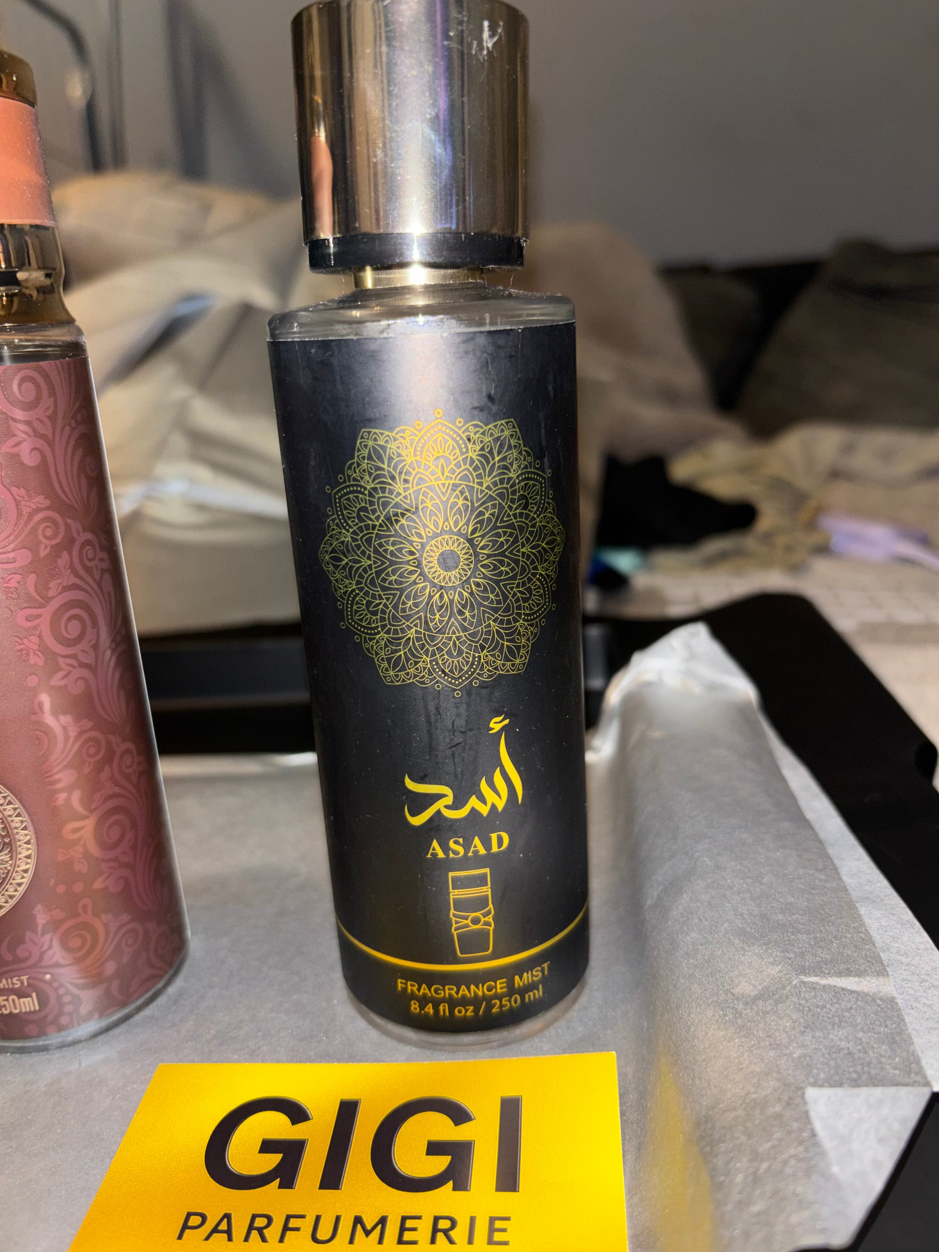 Brumes parfumées Fragance Homme.