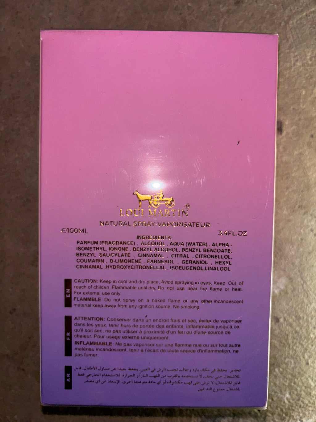 Rose Majeste- Eau de parfum 100 ml- Loui Martin